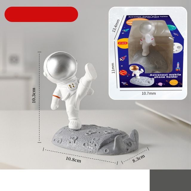 Astronaut Resin Desktop Phone Tablet Stand