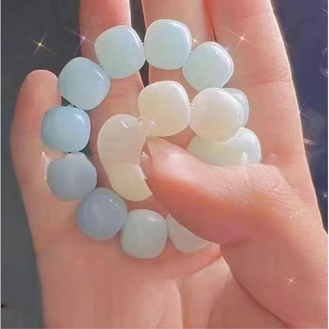 Faux Bead Bracelet Gemstone