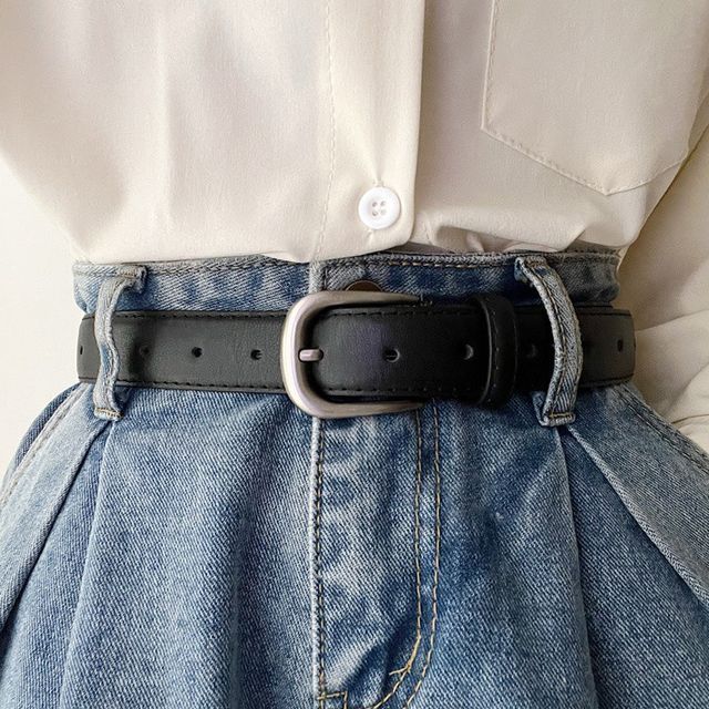 Faux Leather Belt / Set