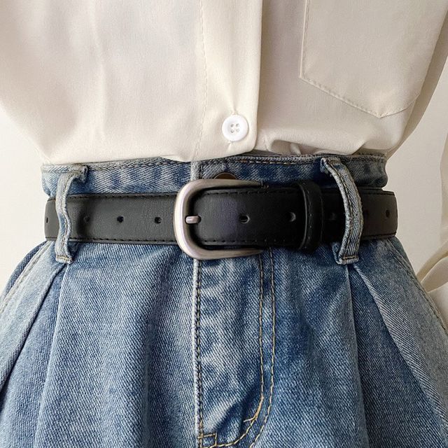 Faux Leather Belt / Set