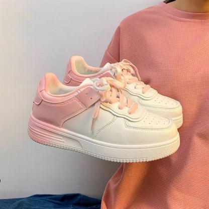 Ombre Platform Sneakers