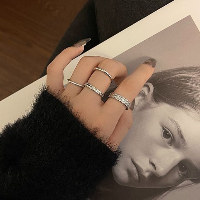 Set 4: Open of Alloy (various Ring designs)