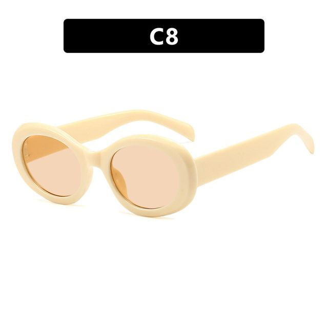 Oval Vintage Sunglasses