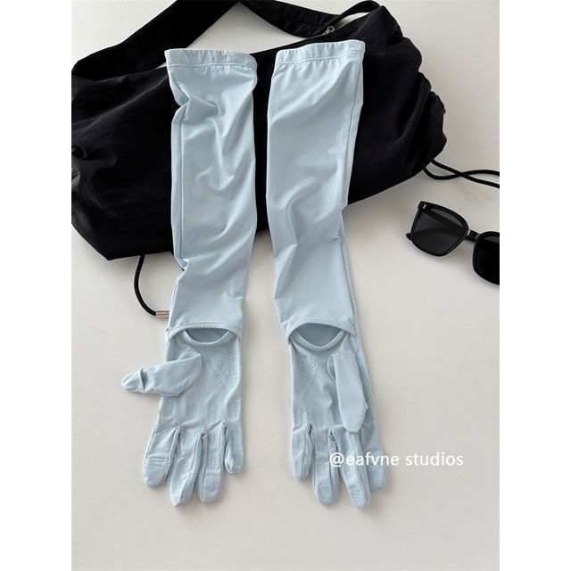Protection Plain Sun Gloves