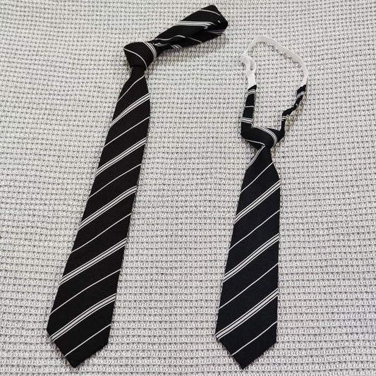 Striped Neck Tie / Pre Tied Neck Tie