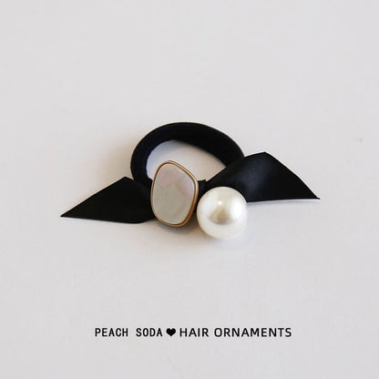 Faux Pearl Hair Tie