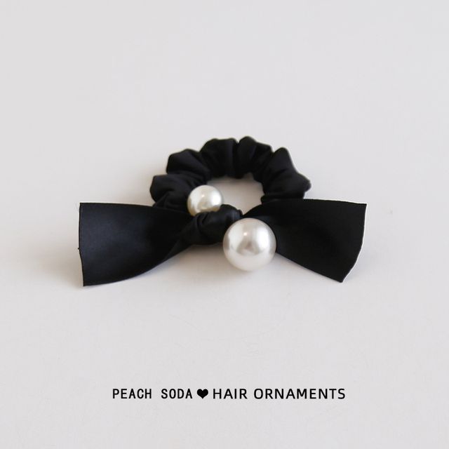 Faux Pearl Hair Tie