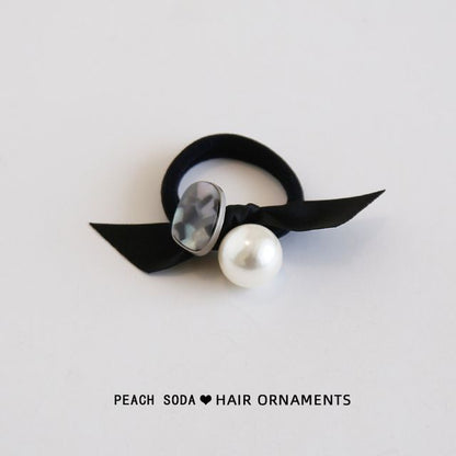 Faux Pearl Hair Tie