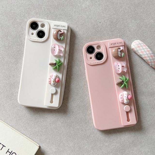 Strap Phone Hand Cartoon Case
