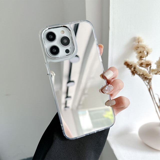 Phone Transparent Mirrored Case /