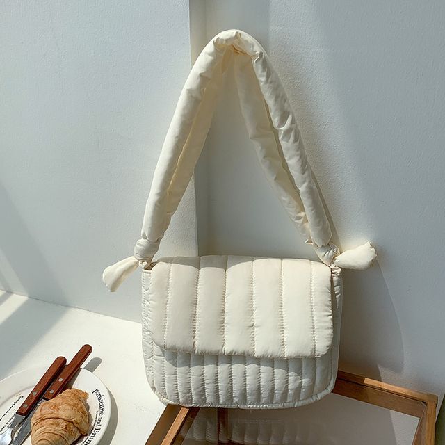 Quilted Flap Crossbody Bag