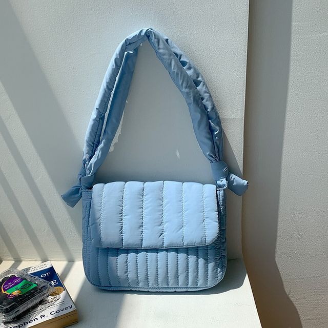 Quilted Flap Crossbody Bag