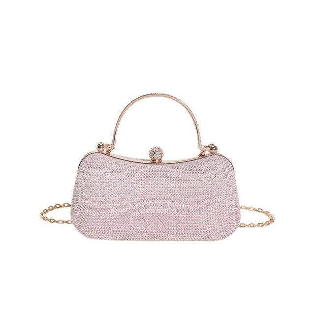 Chain Strap Glitter Evening Bag