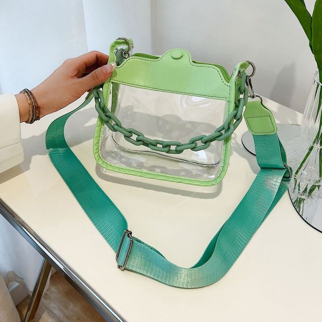 Chain Transparent Bag Crossbody