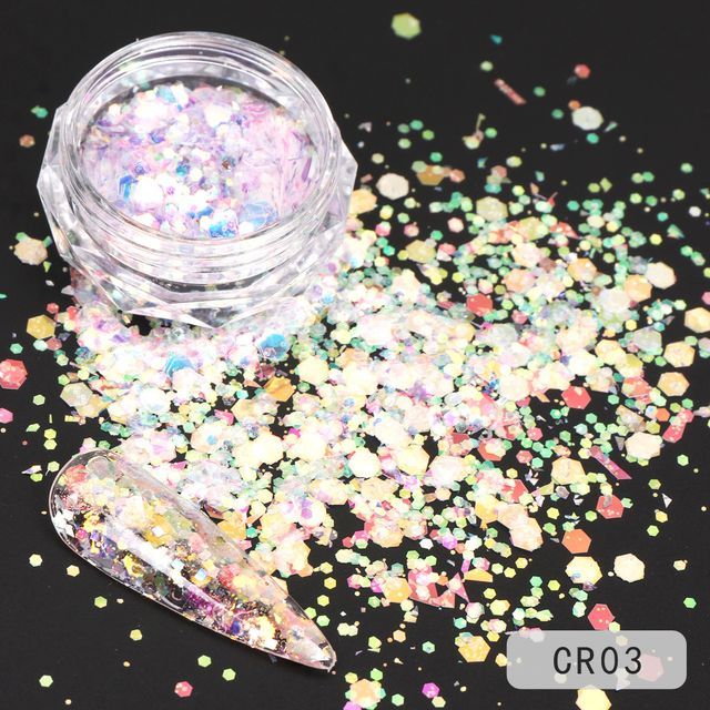 Sequin Nail Art Powder