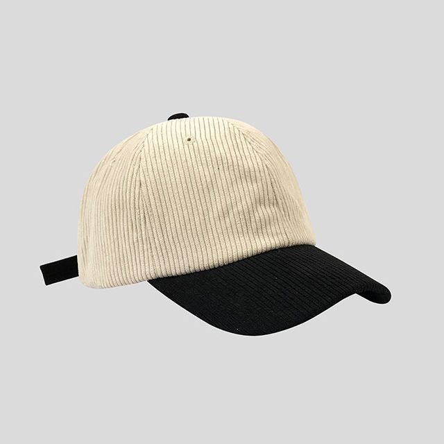 Two Cap Baseball Tone Corduroy