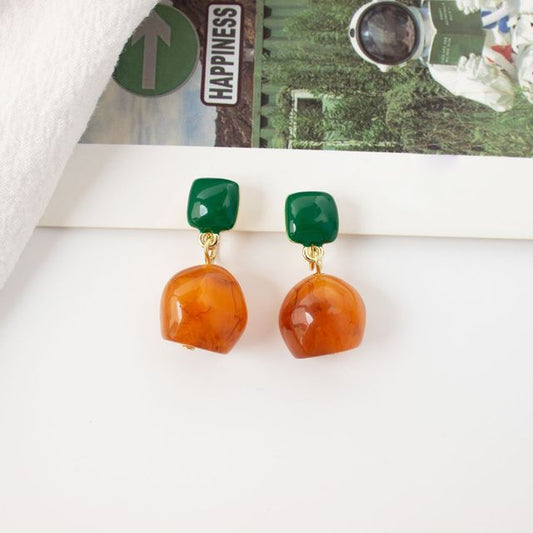 Earring Drop / On Geometric Clip