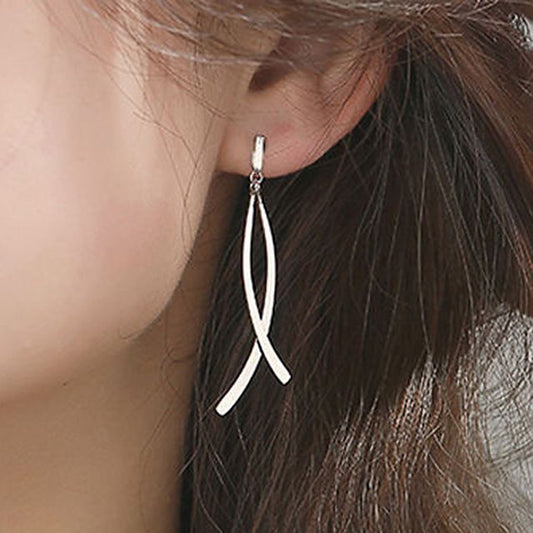 Cross Dangle Earring