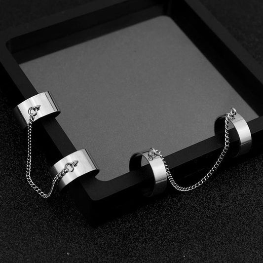 Chain Stainless Steel Open Ring
