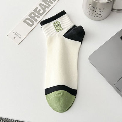 Color Block Socks Set