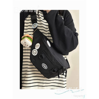 Lettering Logo Sling Bag / Charm / Set