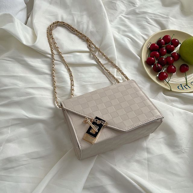 Flap Buckle Shoulder Bag