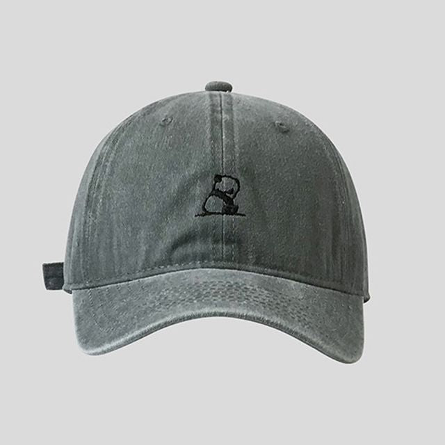Panda Embroidered Cap Baseball