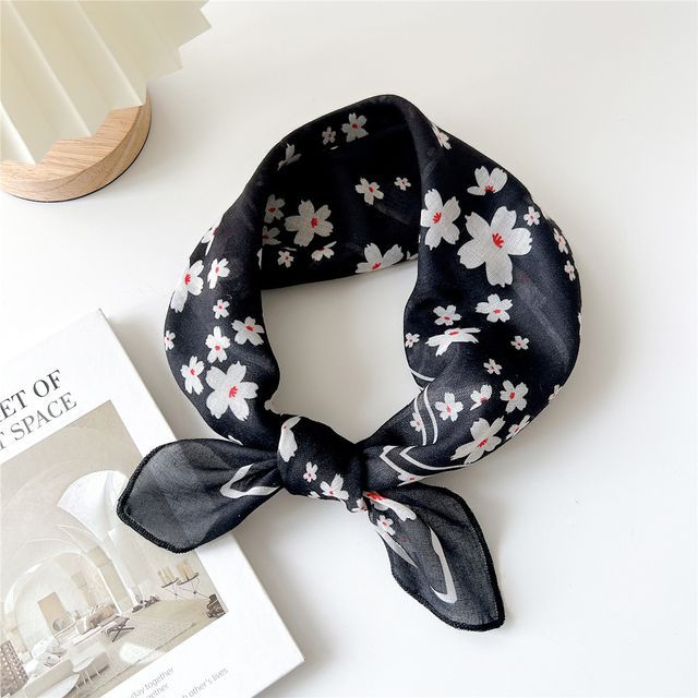 Floral Print Neckerchief