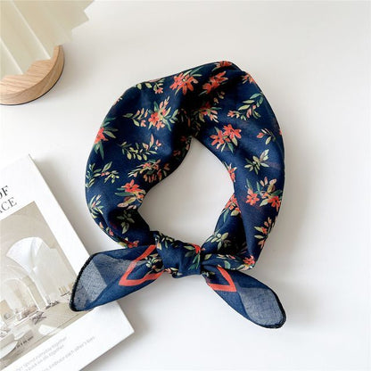 Floral Print Neckerchief