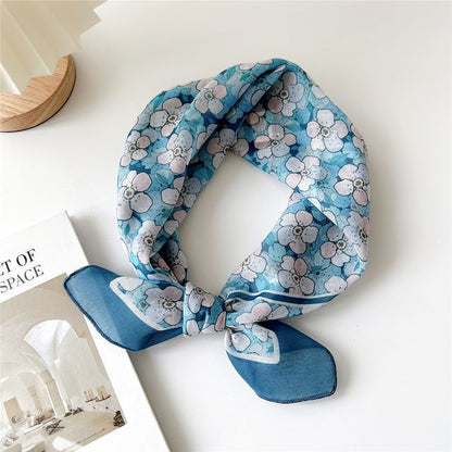 Floral Print Neckerchief