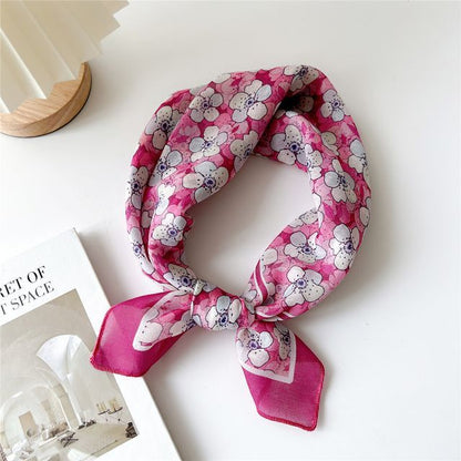 Floral Print Neckerchief