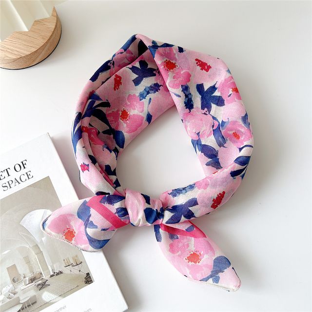 Floral Print Neckerchief