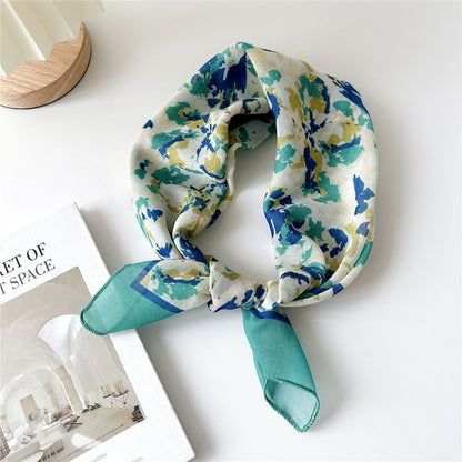 Floral Print Neckerchief