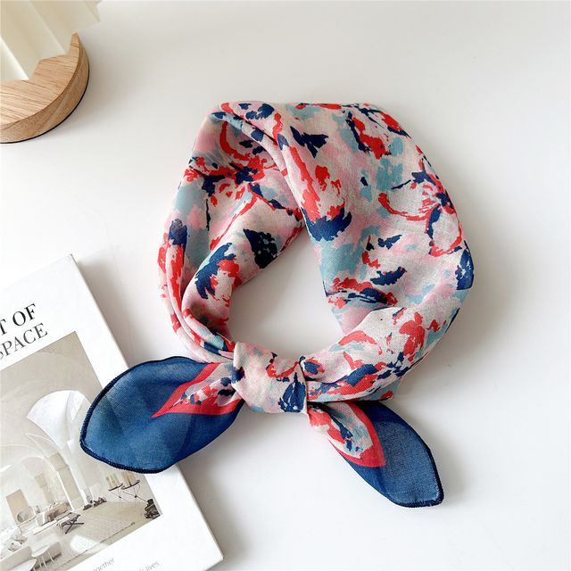 Floral Print Neckerchief