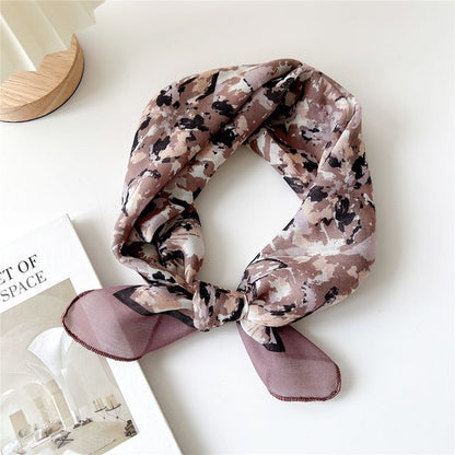 Floral Print Neckerchief