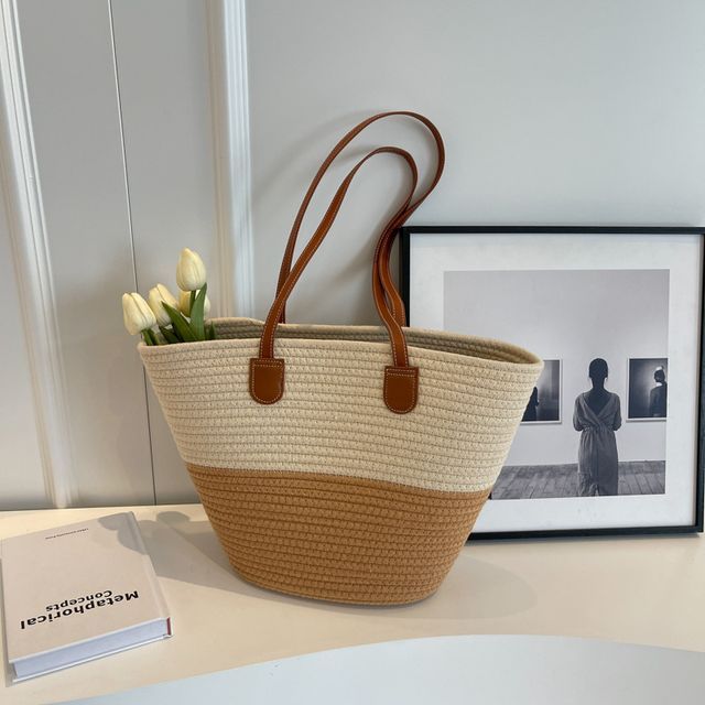 Straw Tote Bag