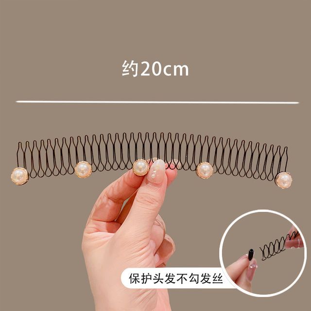 Acrylic Alloy Hair Comb (Various Designs)