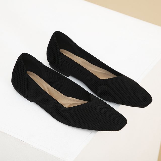 Pointy Flats Knit