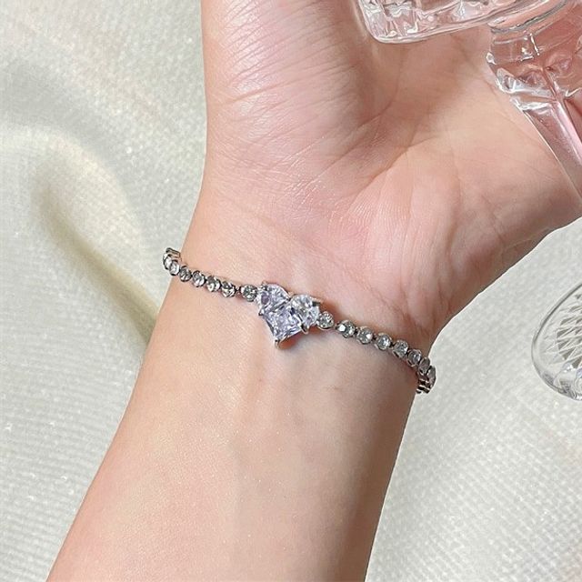Bracelet Rhinestone Heart
