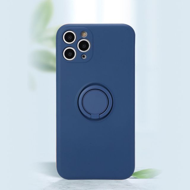 Ring Plain Stand Case Phone