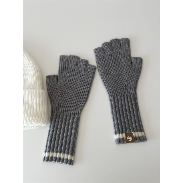 Knit Fingerless Gloves