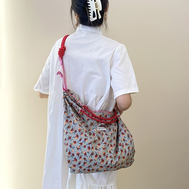 Patterned Print Tote Bag