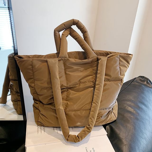 Plain Padded Tote Bag