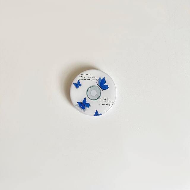 Retro Cartoon Print Phone Stand