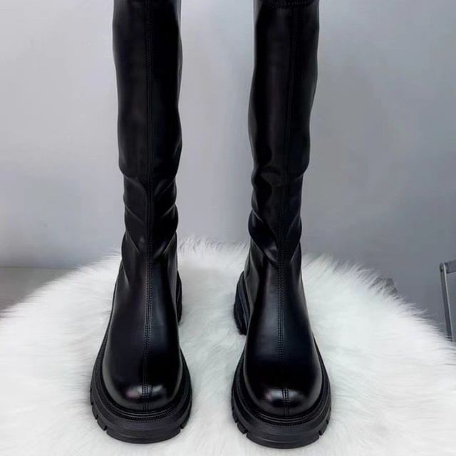 Boots Platform High Knee