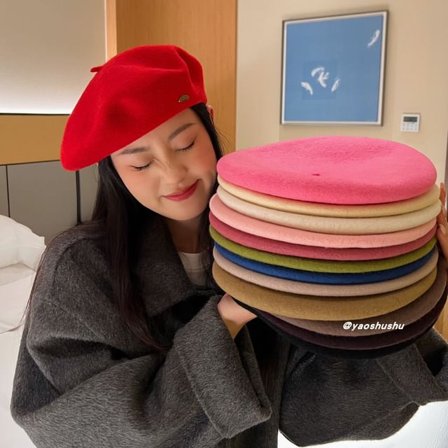 Plain Beret Hat