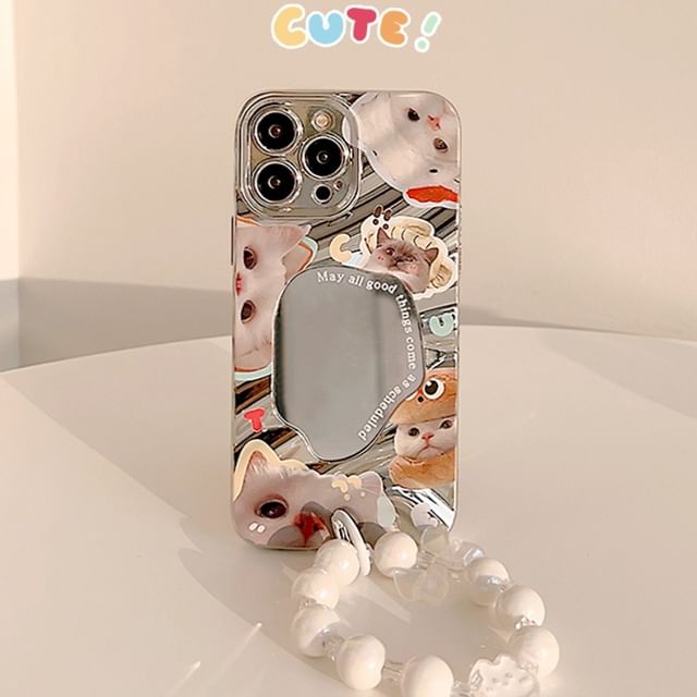 Phone Case Mirrored Cat