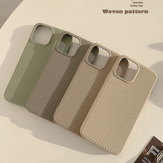 Faux Phone Woven Case