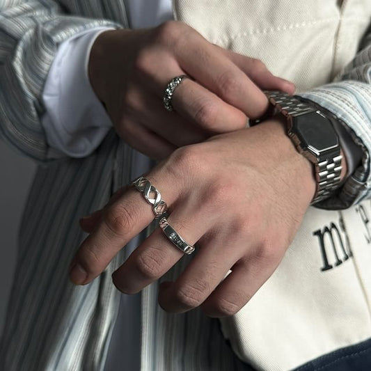 Stainless Steel Ring (Various Designs)