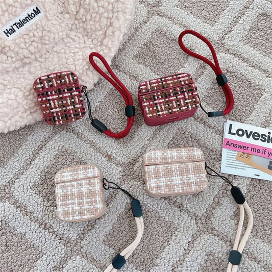 Plaid AirPods / Pro Earphone Case Skin